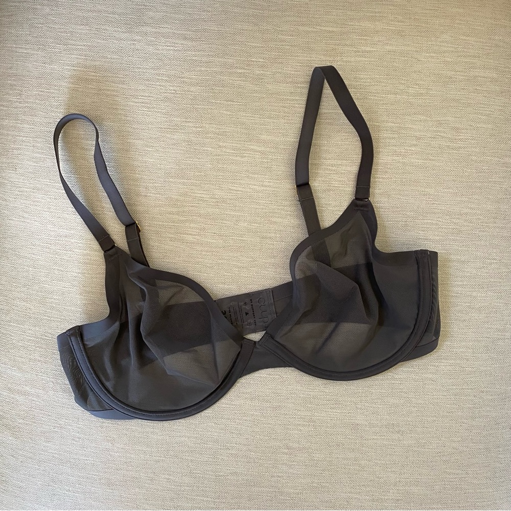 Cuup Bra- The Plunge 34D- Slate Color